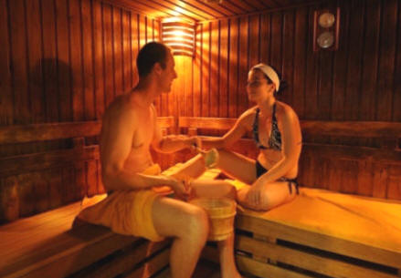 Hotel HELIOS Heviz Ungarn Sauna